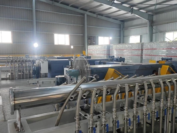 yth2206游艇会最新SSMS生产线开始在客户车间安装